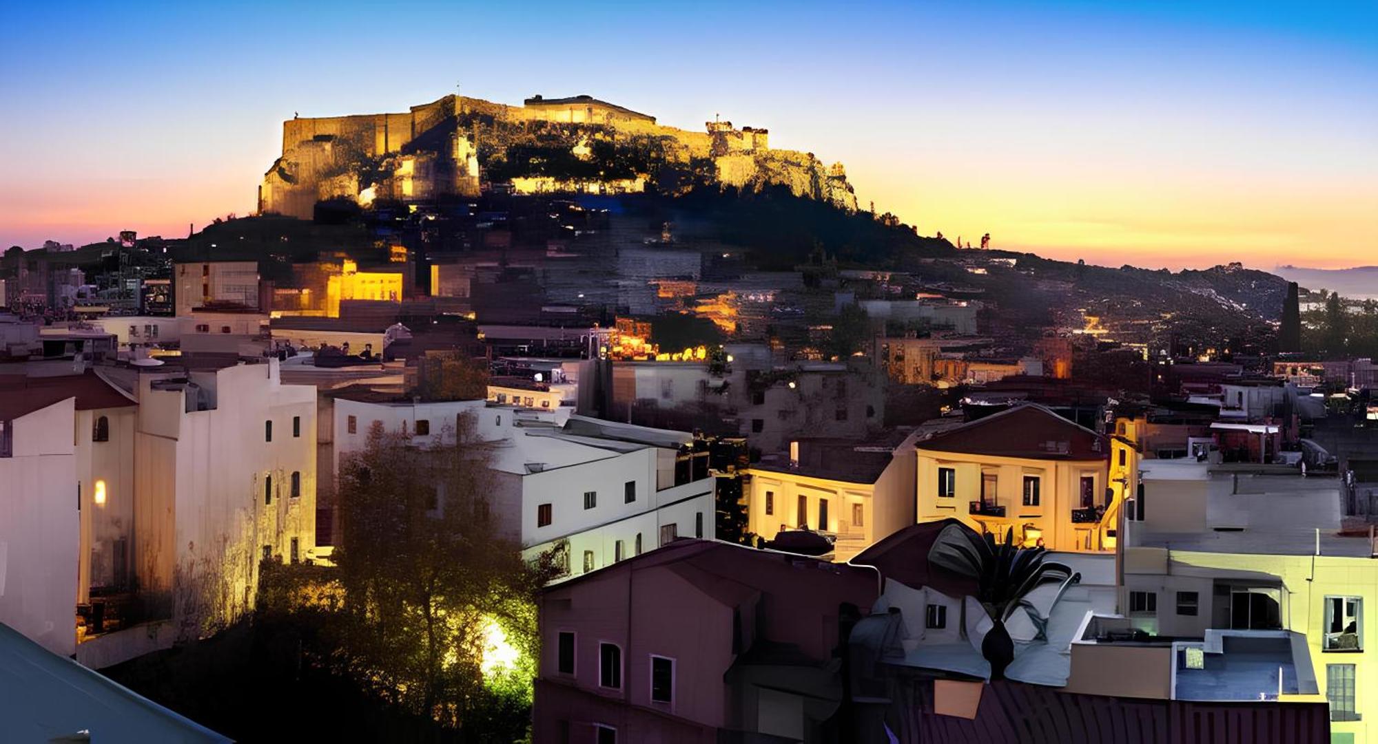 Veggera Apt Athens Center,Petralona Station Kültér fotó